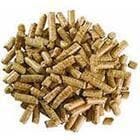 pile of wood pellets