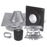 Vertical Through Ceiling Pipe Kits